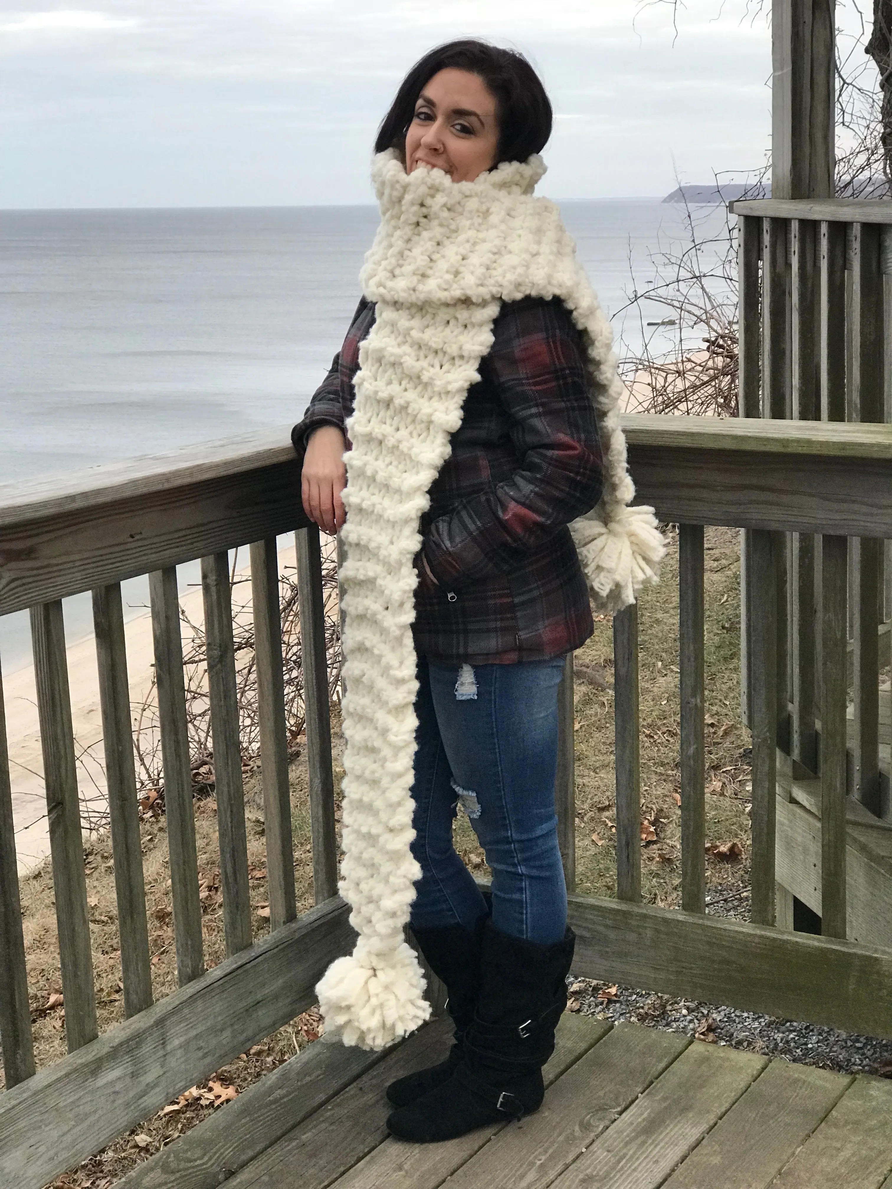 Knit Kit - Statement Scarf