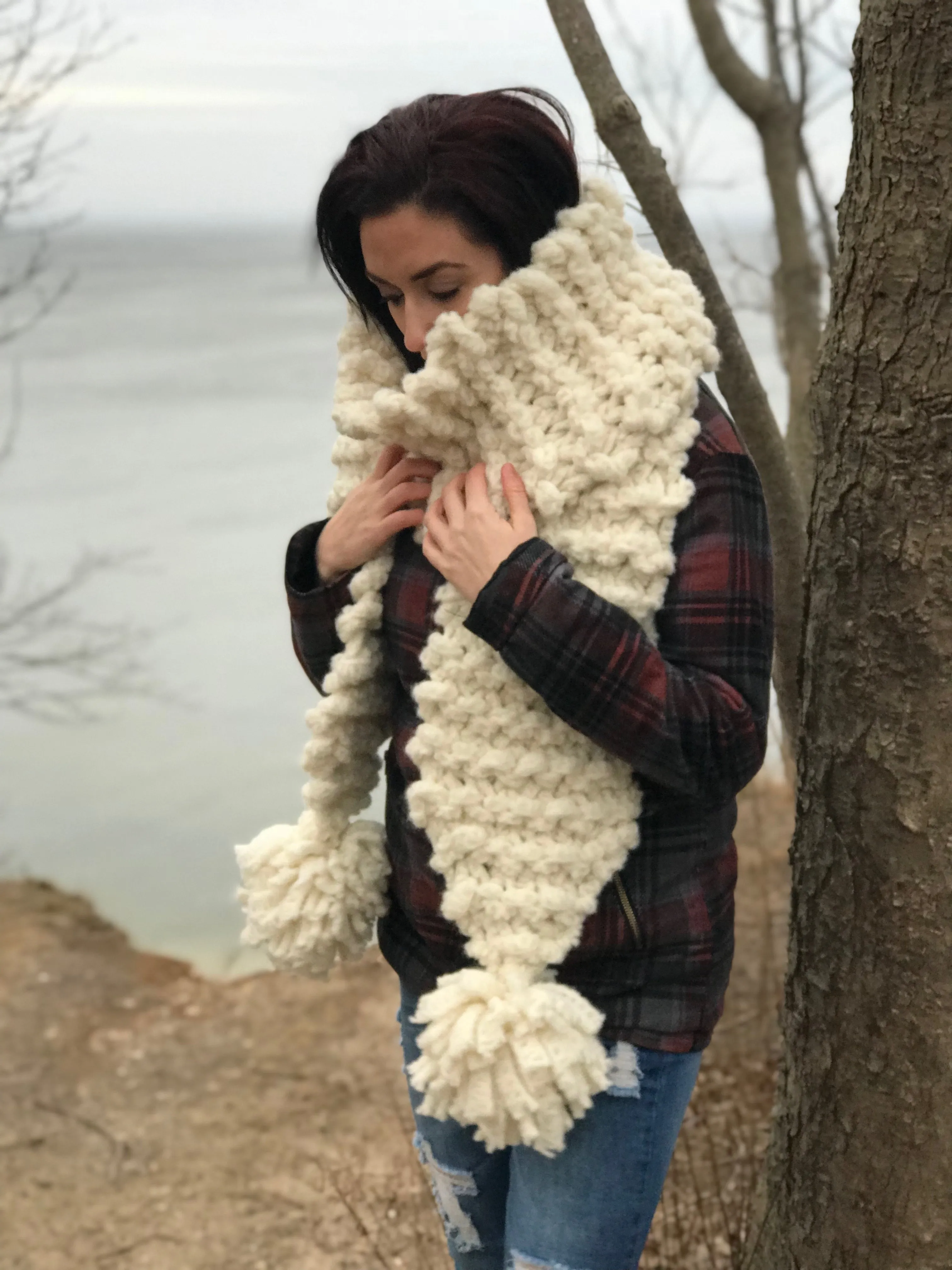 Knit Kit - Statement Scarf