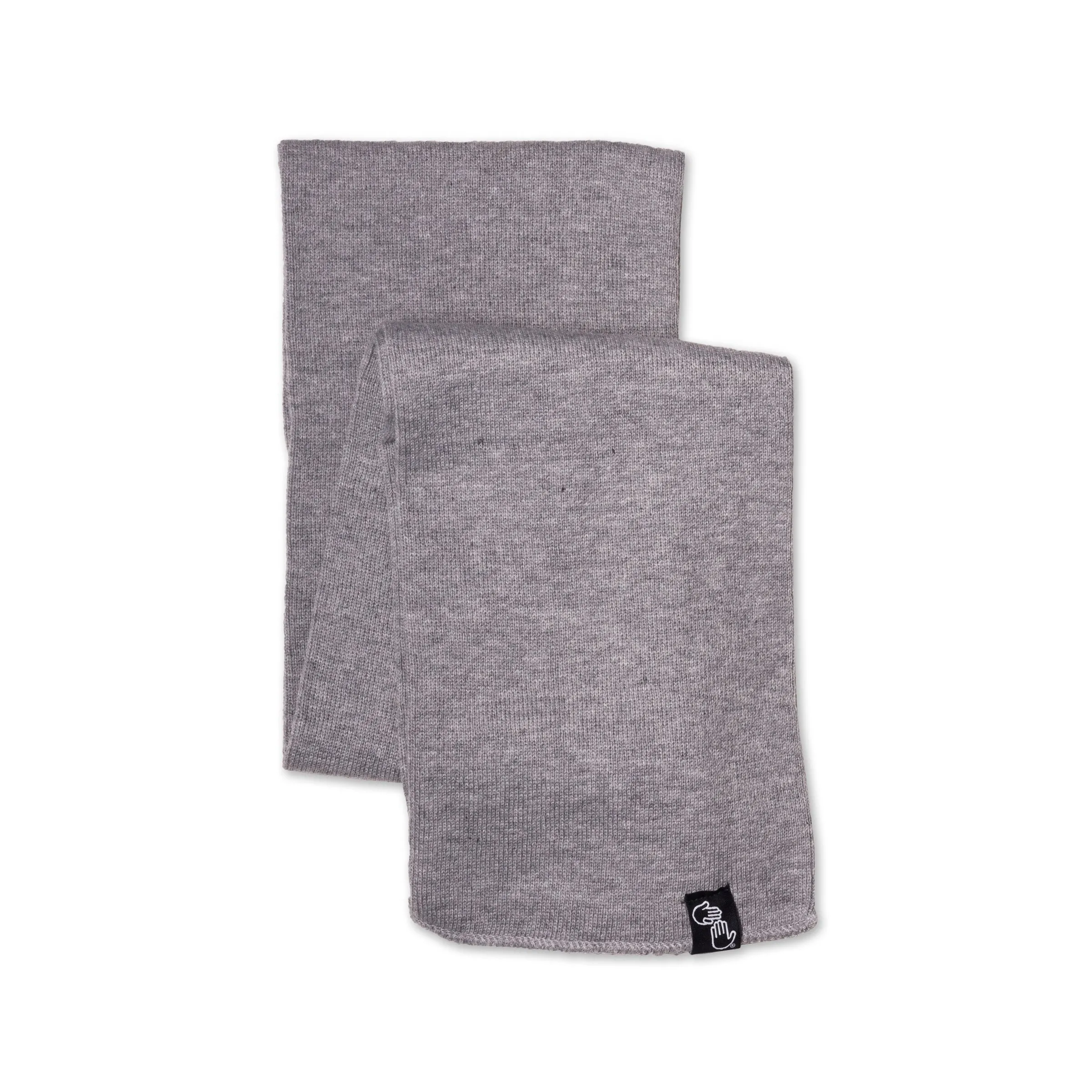 Knit Scarf (Heather Grey)