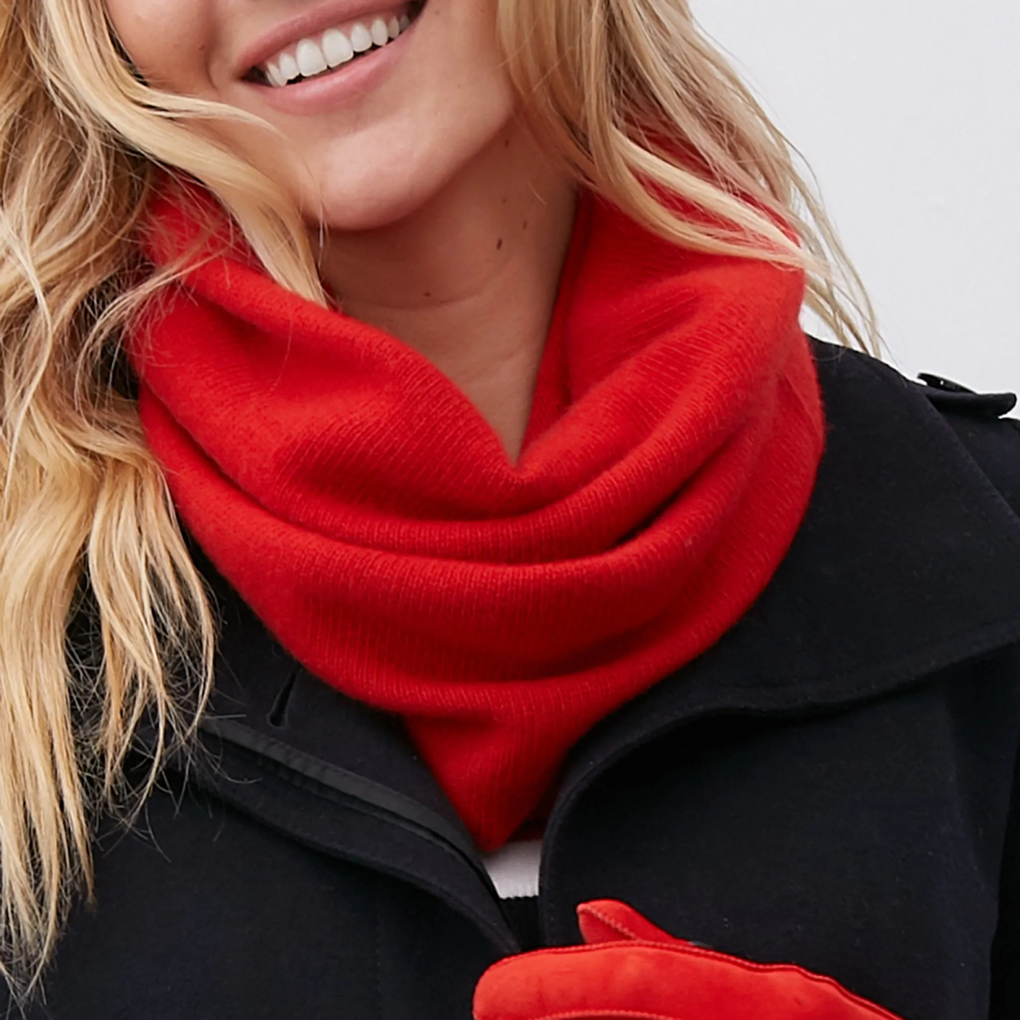 LADIES CASHMERE NECK WARMER