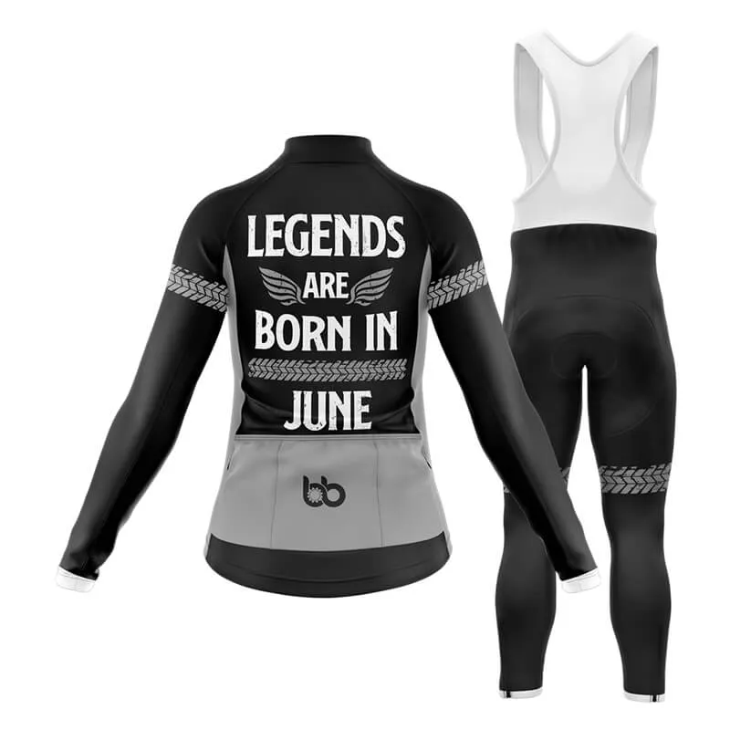 Legends are born in (V1-JUN) Club Cycling Kit