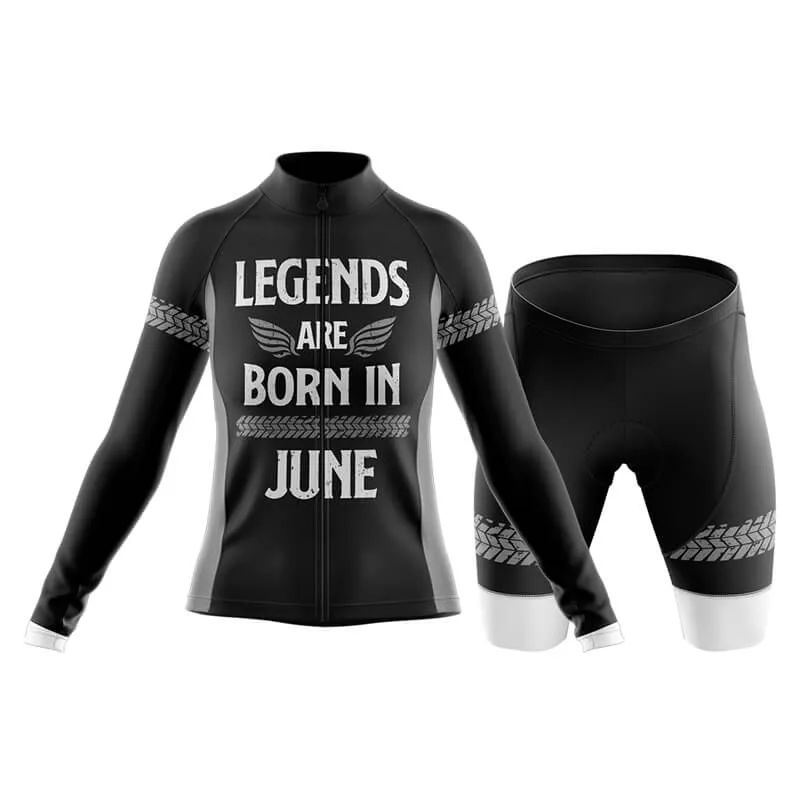 Legends are born in (V1-JUN) Club Cycling Kit