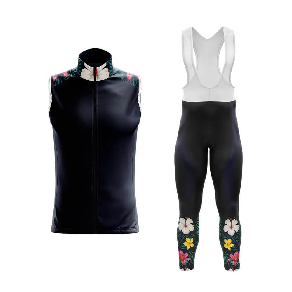 Lily Floral Sleeves Club Cycling Kit