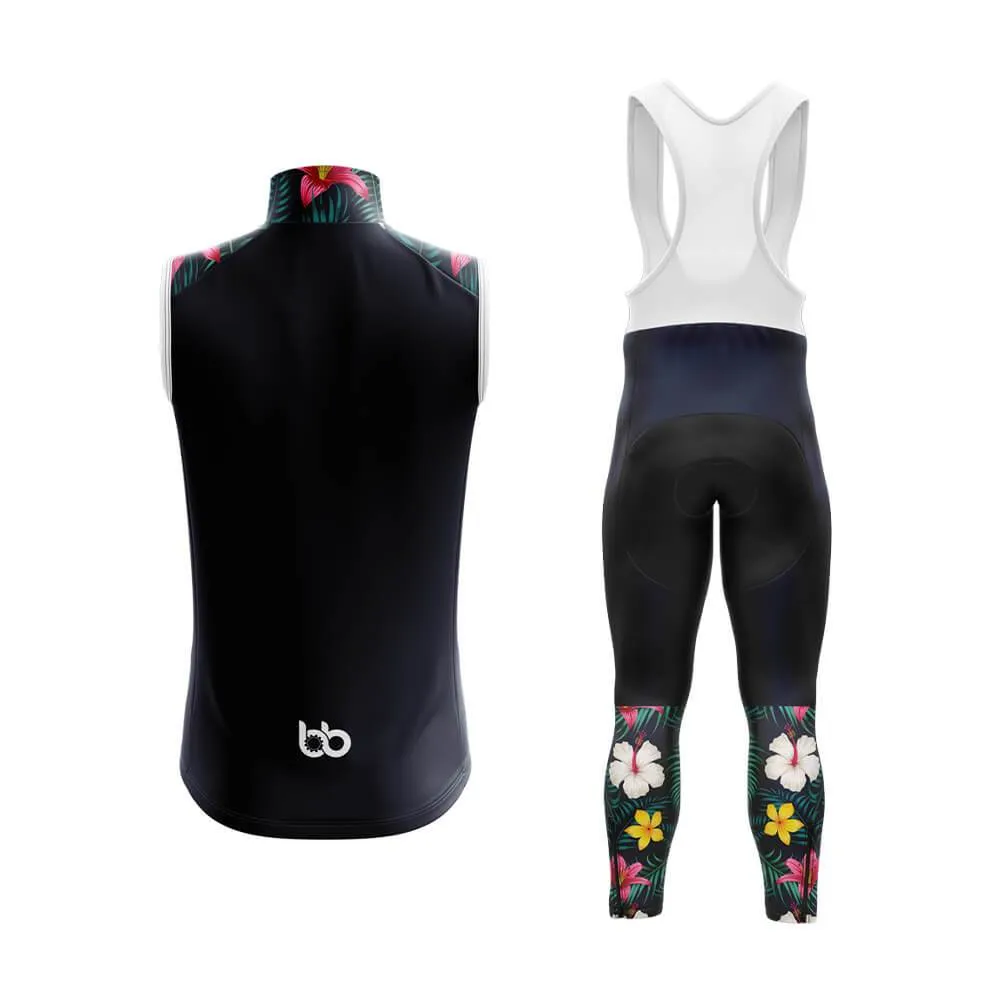 Lily Floral Sleeves Club Cycling Kit