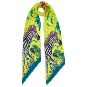 Lost World Silk Skinny Scarf