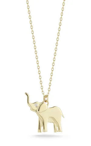 Lucky Elephant Pendant Necklace