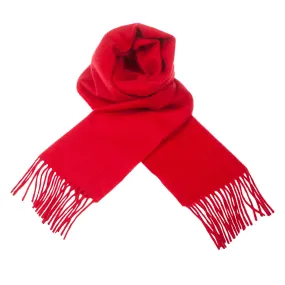 Lyle & Scott 100% Cashmere Scarf  Red