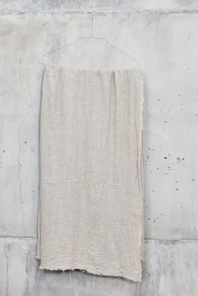 MACAN [flow] - 100% raw linen scarf