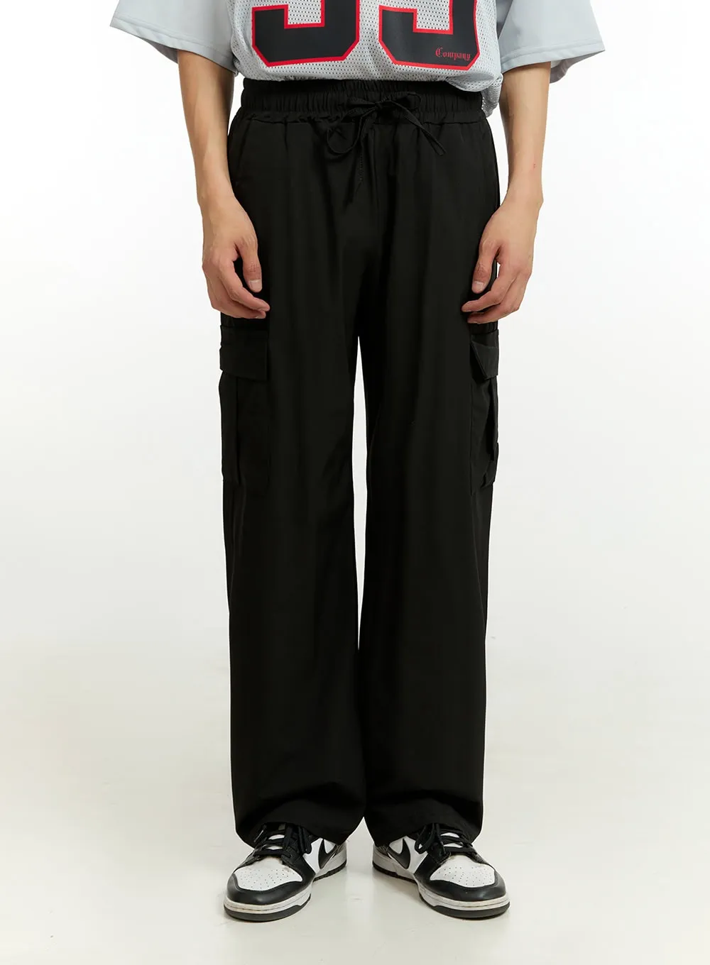 Men's Cargo Pants (Black) IL412