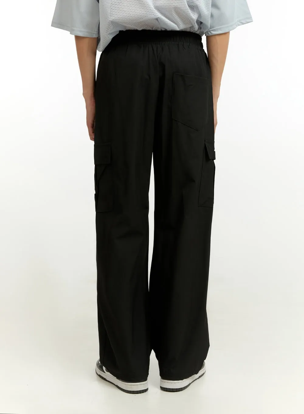 Men's Cargo Pants (Black) IL412