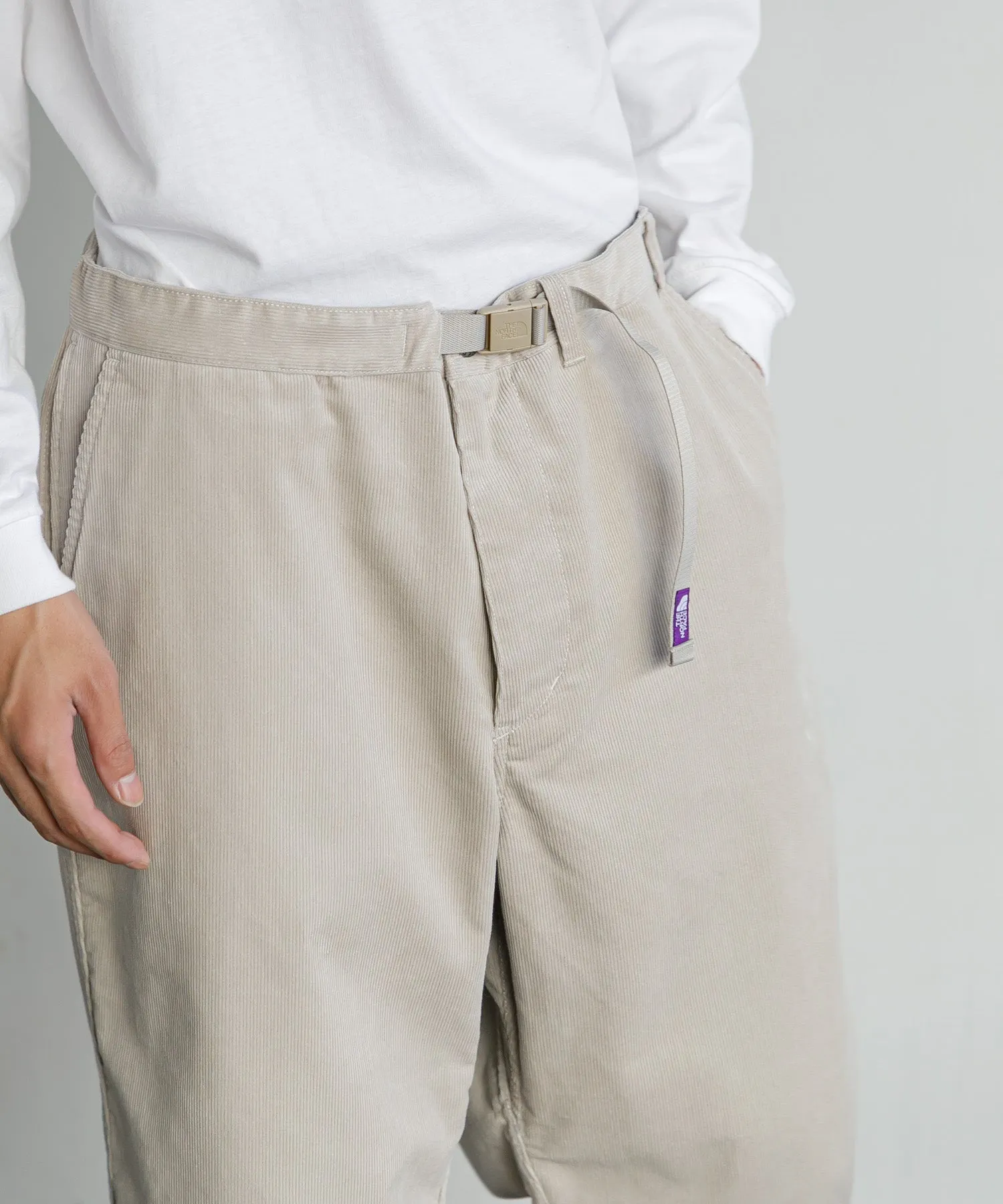 【MEN】THE NORTH FACE PURPLE LABEL Corduroy Wide Tapered Field Pants