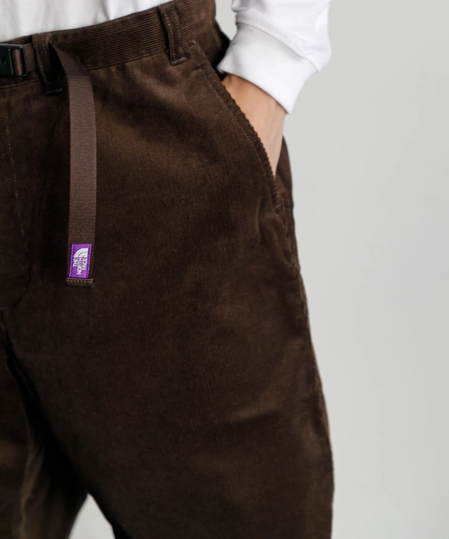 【MEN】THE NORTH FACE PURPLE LABEL Corduroy Wide Tapered Field Pants