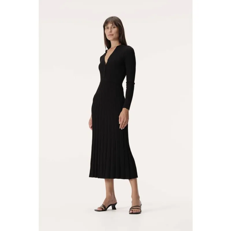 Morello Knit Dress Black