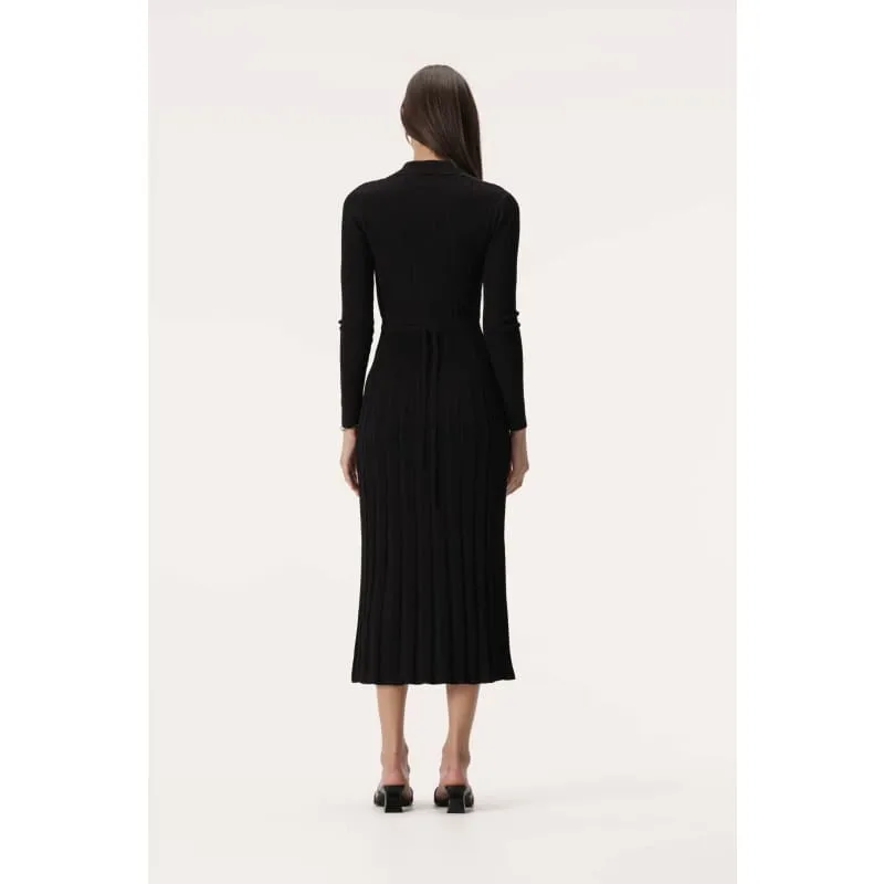 Morello Knit Dress Black