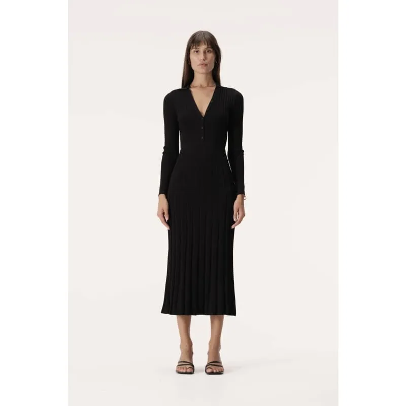 Morello Knit Dress Black