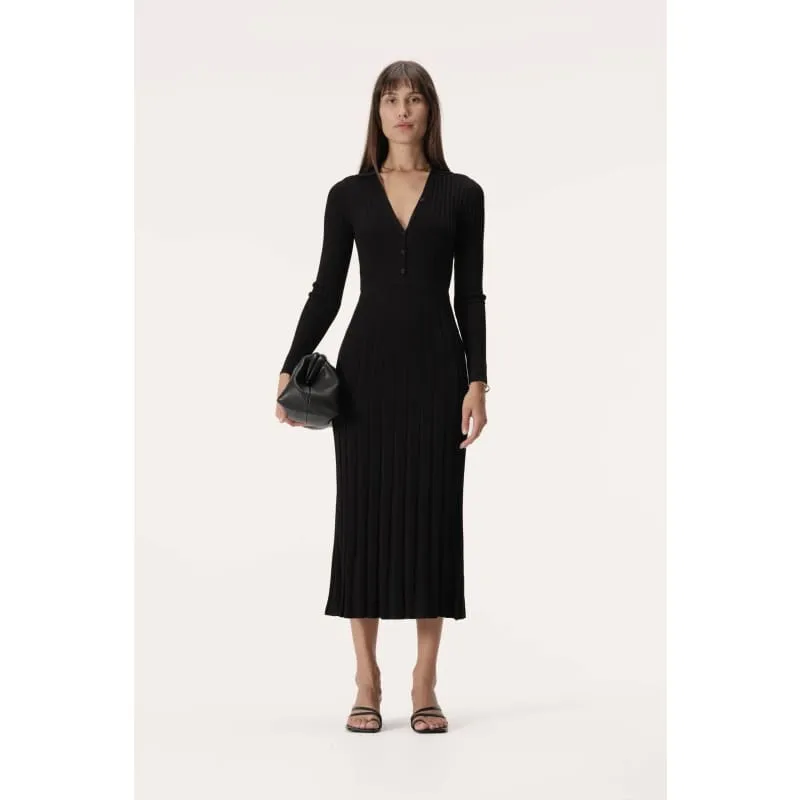 Morello Knit Dress Black