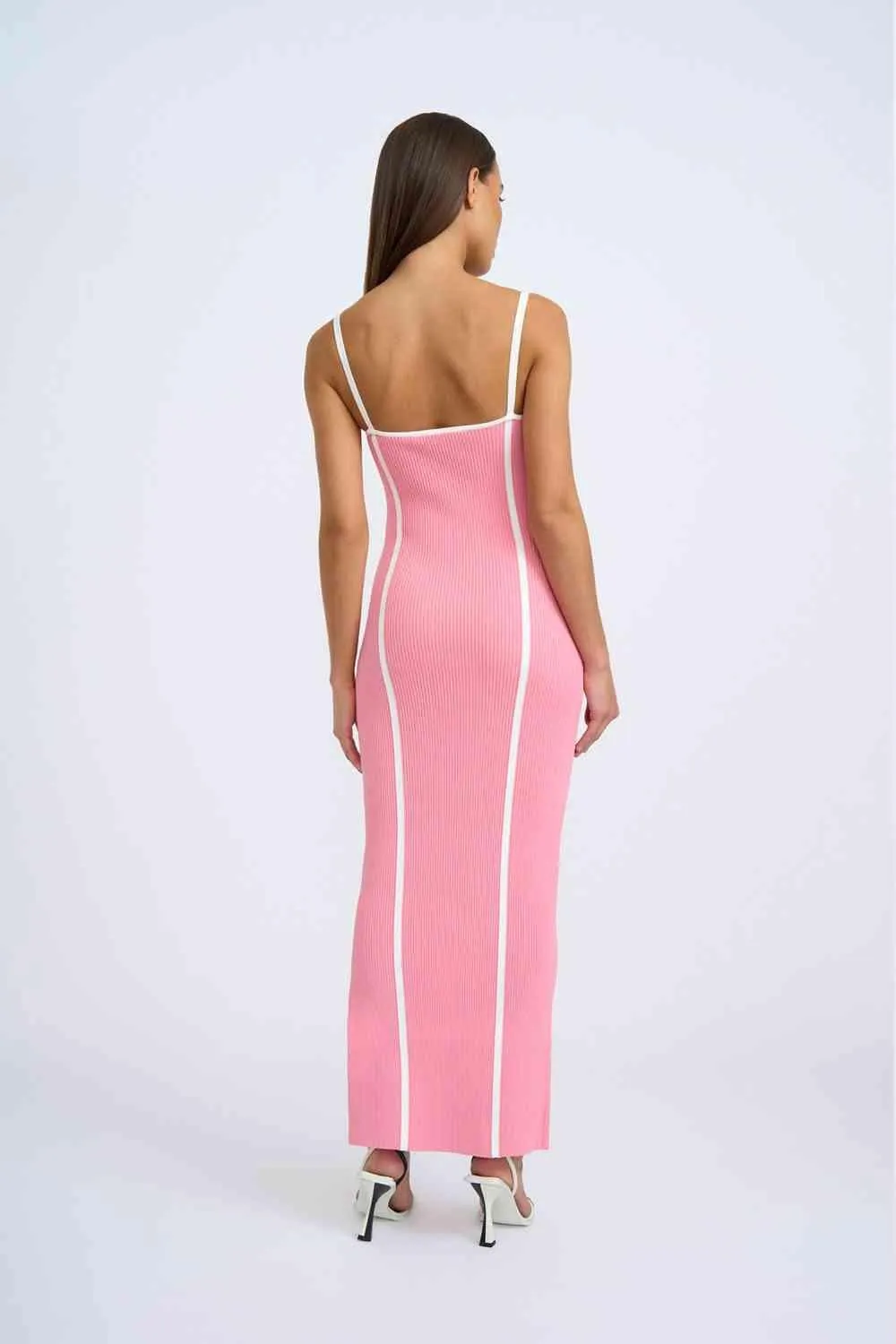 Nautilius Swirl Knit Midi Dress