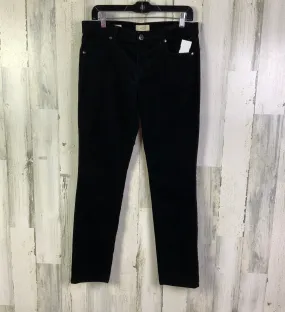 Pants Corduroy By Loft In Black, Size: 6