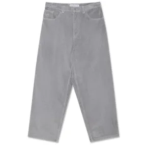 Polar Big Boy Cord Jeans - Silver