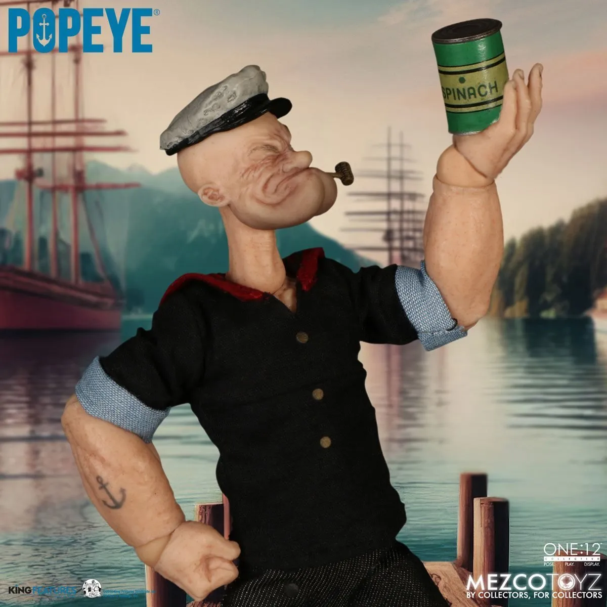 Popeye Mezco One:12 Collective Popeye