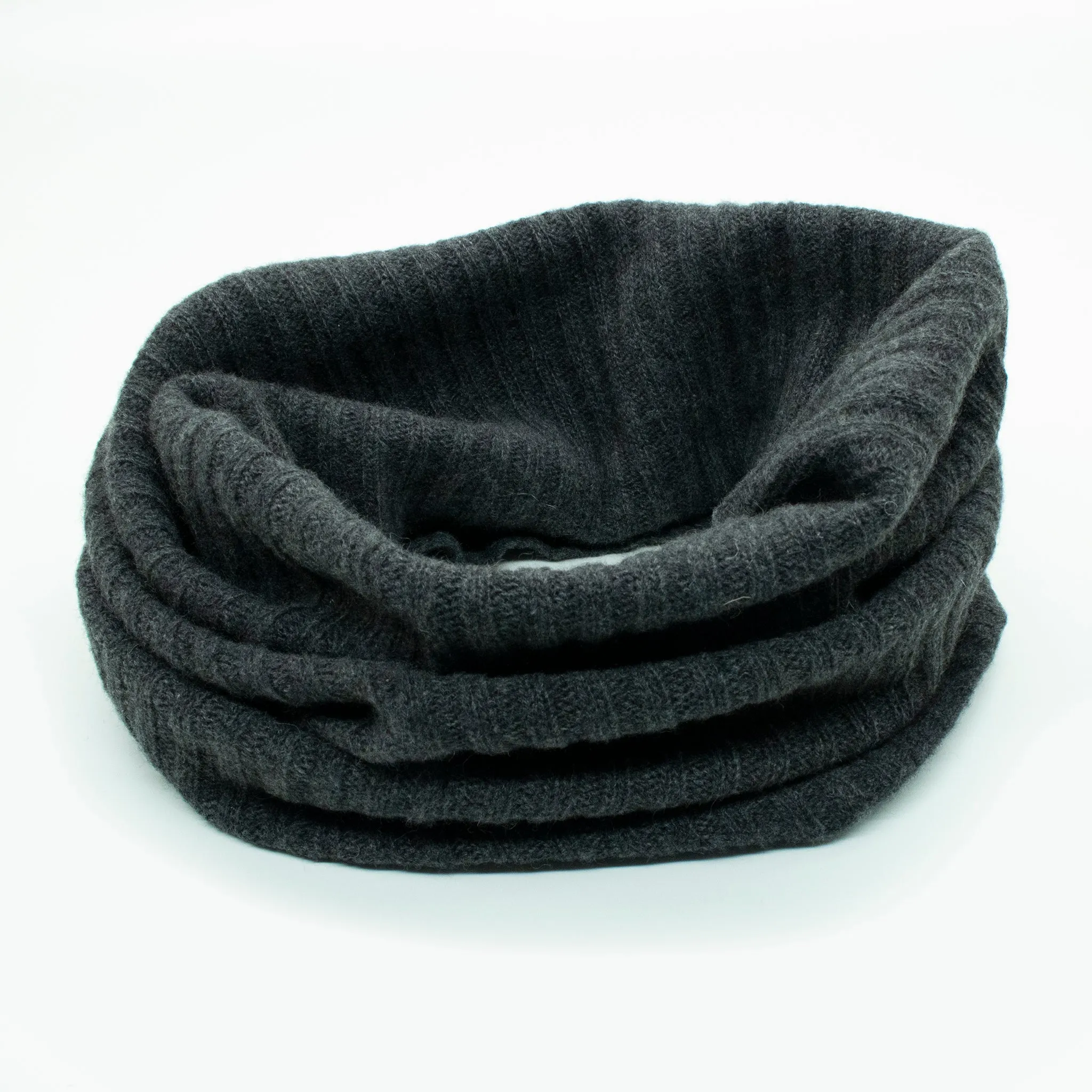 RIBBED NECK WARMER