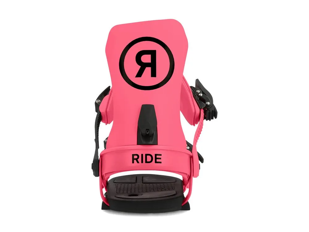 Ride 2024 A-9 Snowboard Bindings - Pink