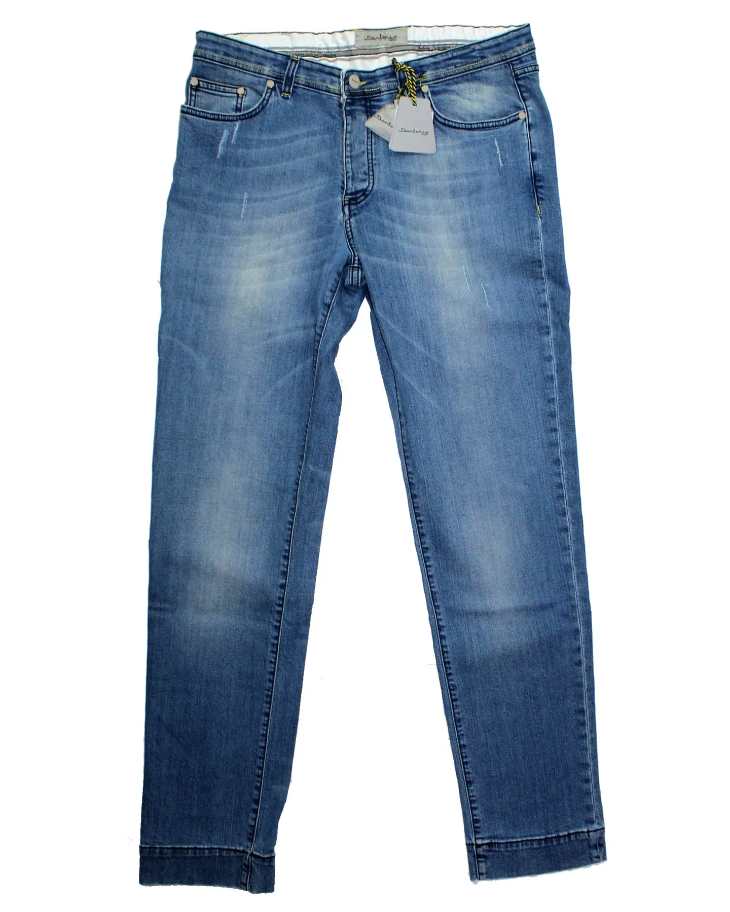 Sartorio Jeans Denim Blue Slim Fit Button Fly 40 SALE