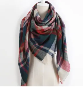 Scarfs - Finn Plaid  Scarf