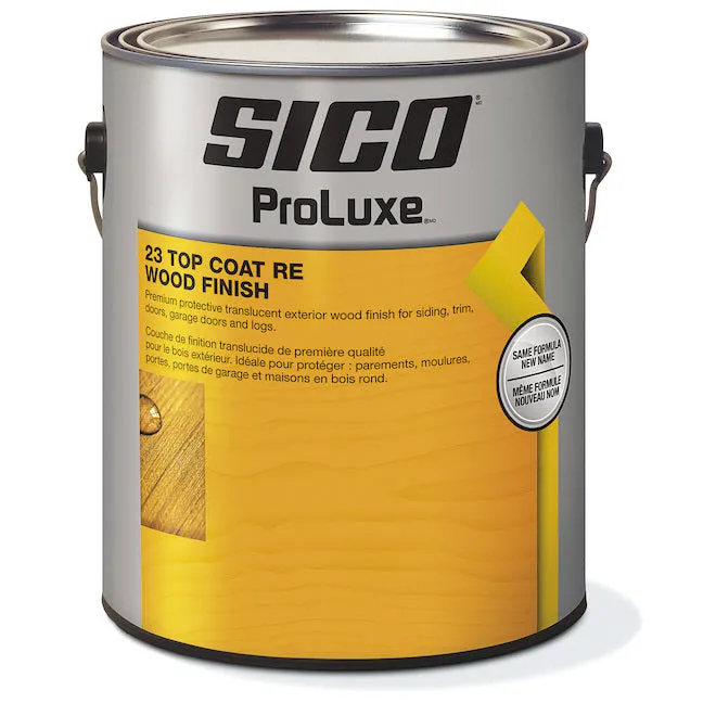 Sico® Proluxe® 23 Top Coat Wood Finish, Butternut 3.78L