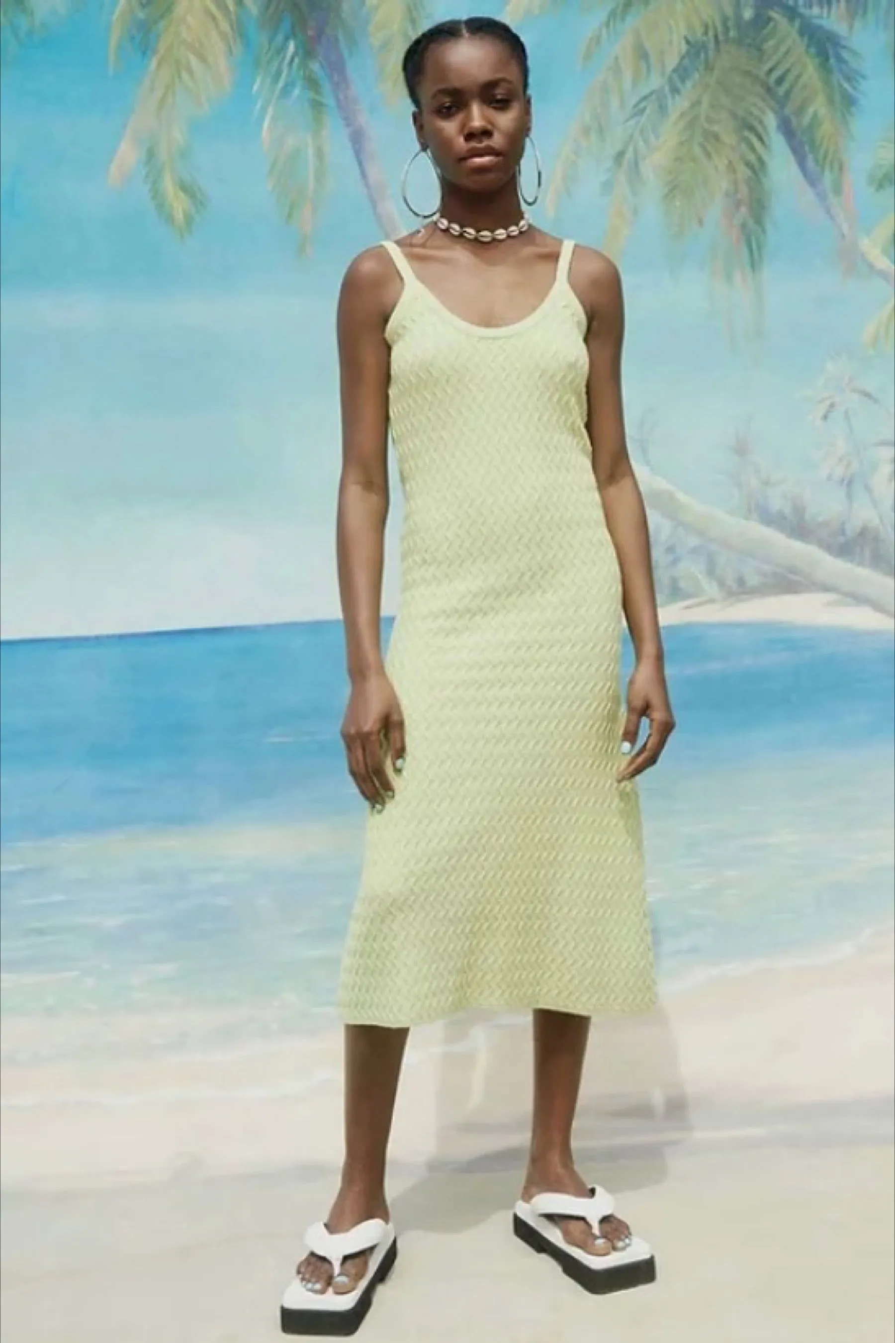 Sisi Grass Point Break Dress