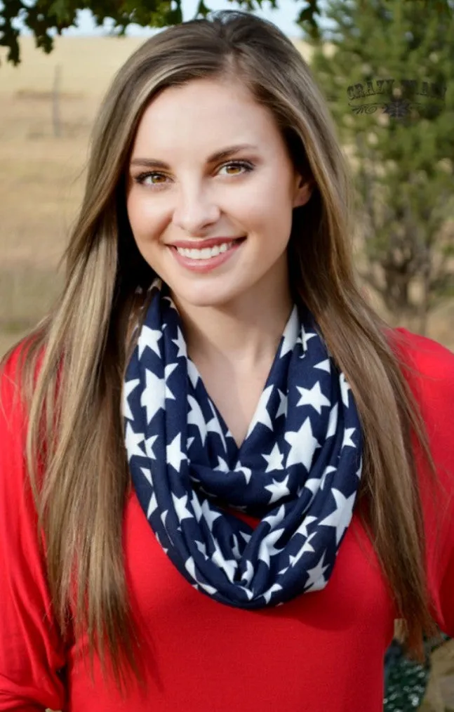 Star Spangled Scarf from Crazy Train