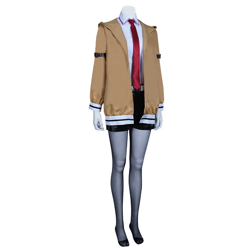 Steins Gate Makise Kurisu Outfits Halloween Carnival Suit Cosplay Costume