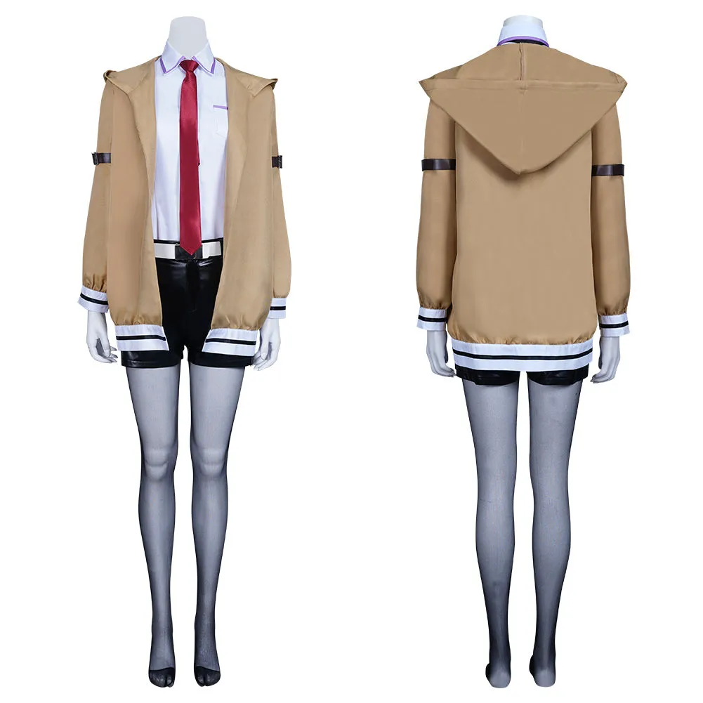 Steins Gate Makise Kurisu Outfits Halloween Carnival Suit Cosplay Costume