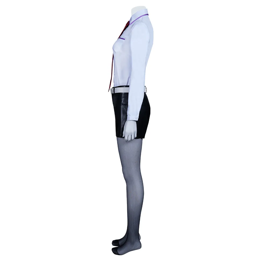 Steins Gate Makise Kurisu Outfits Halloween Carnival Suit Cosplay Costume