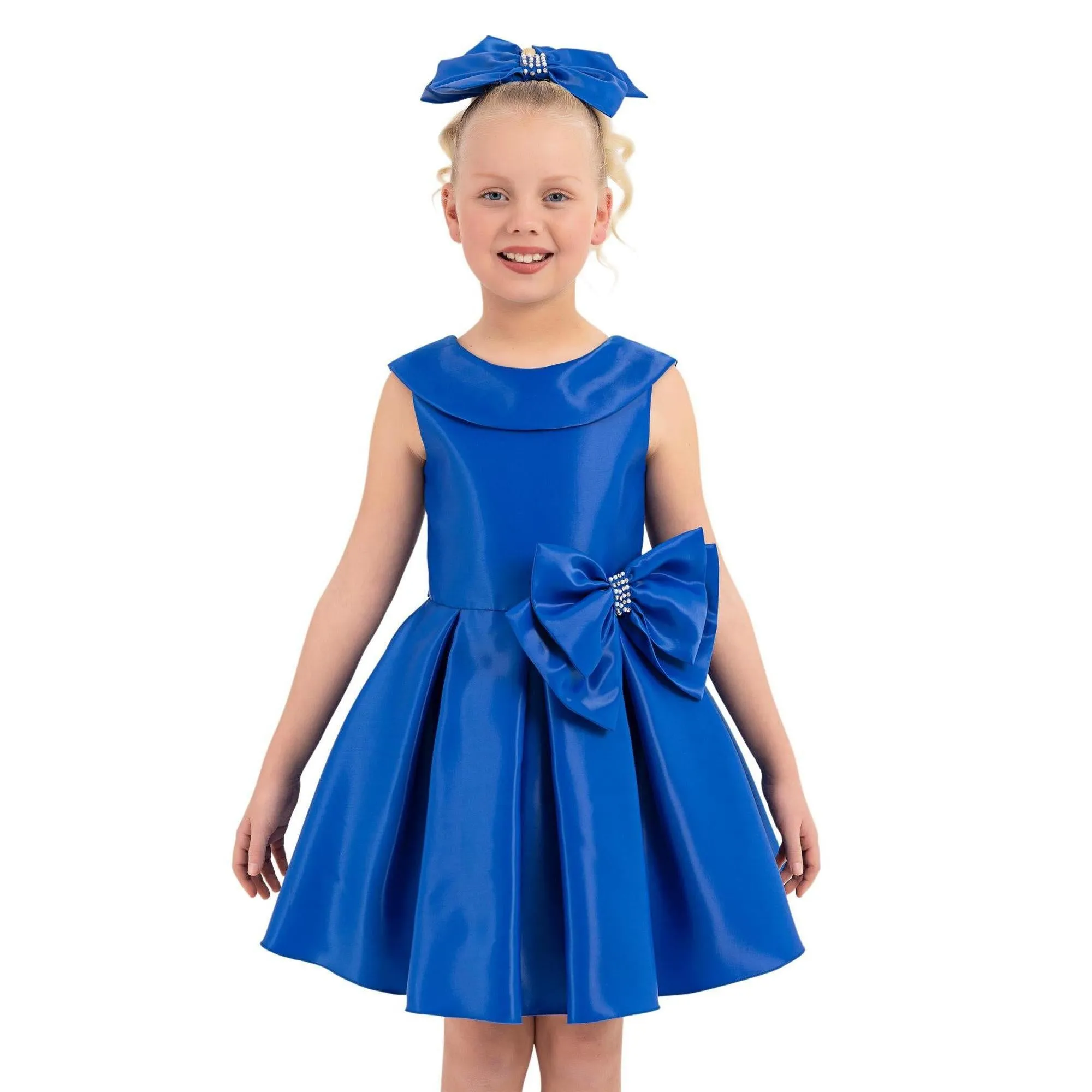 Stellar Satin Girls Formal Dress