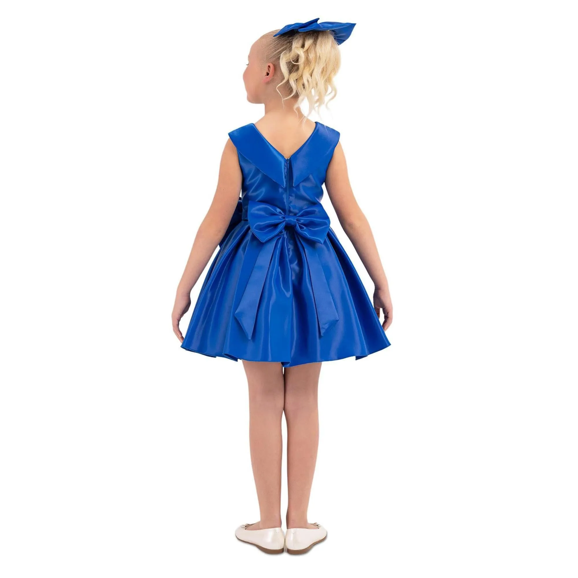 Stellar Satin Girls Formal Dress