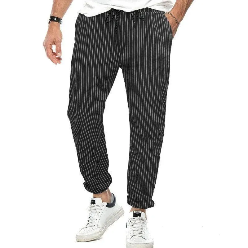 Striped Casual Pants