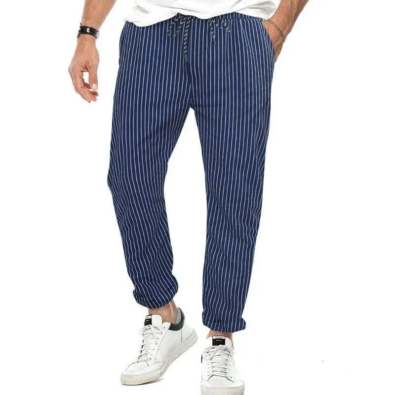 Striped Casual Pants