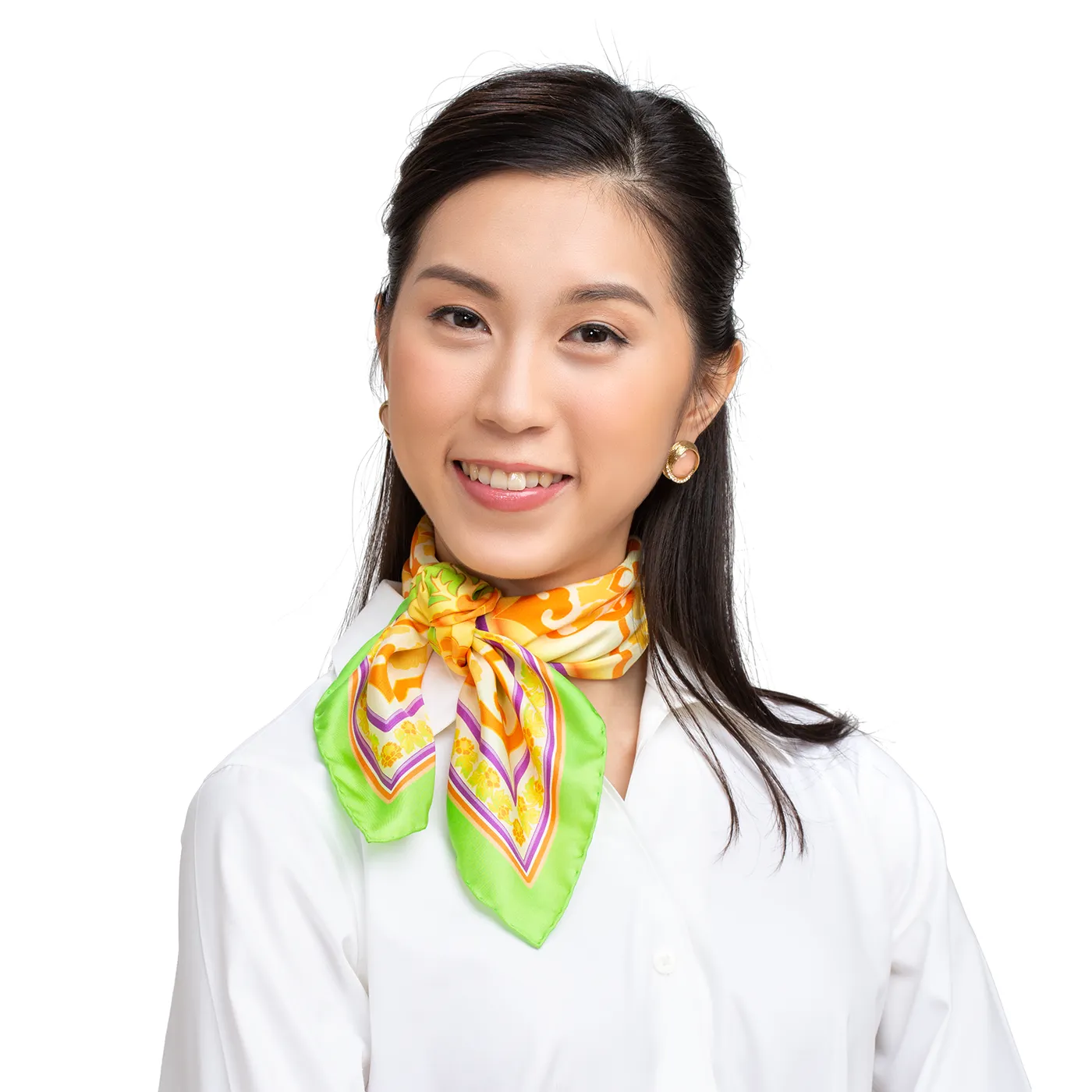 Tang Flower Scarf