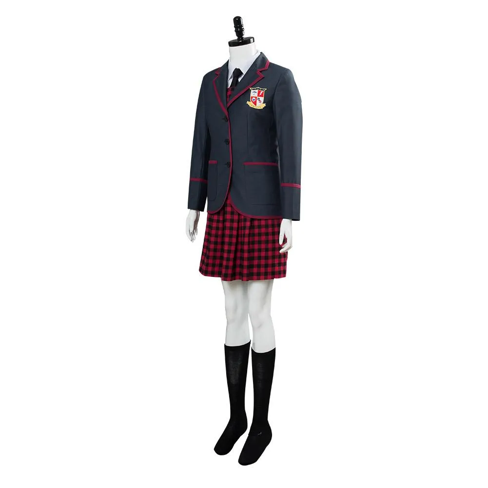 The Umbrella Academy School Uniform Women Cosplay Costume