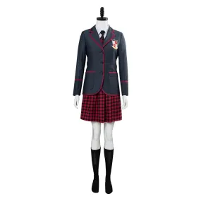 The Umbrella Academy School Uniform Women Cosplay Costume