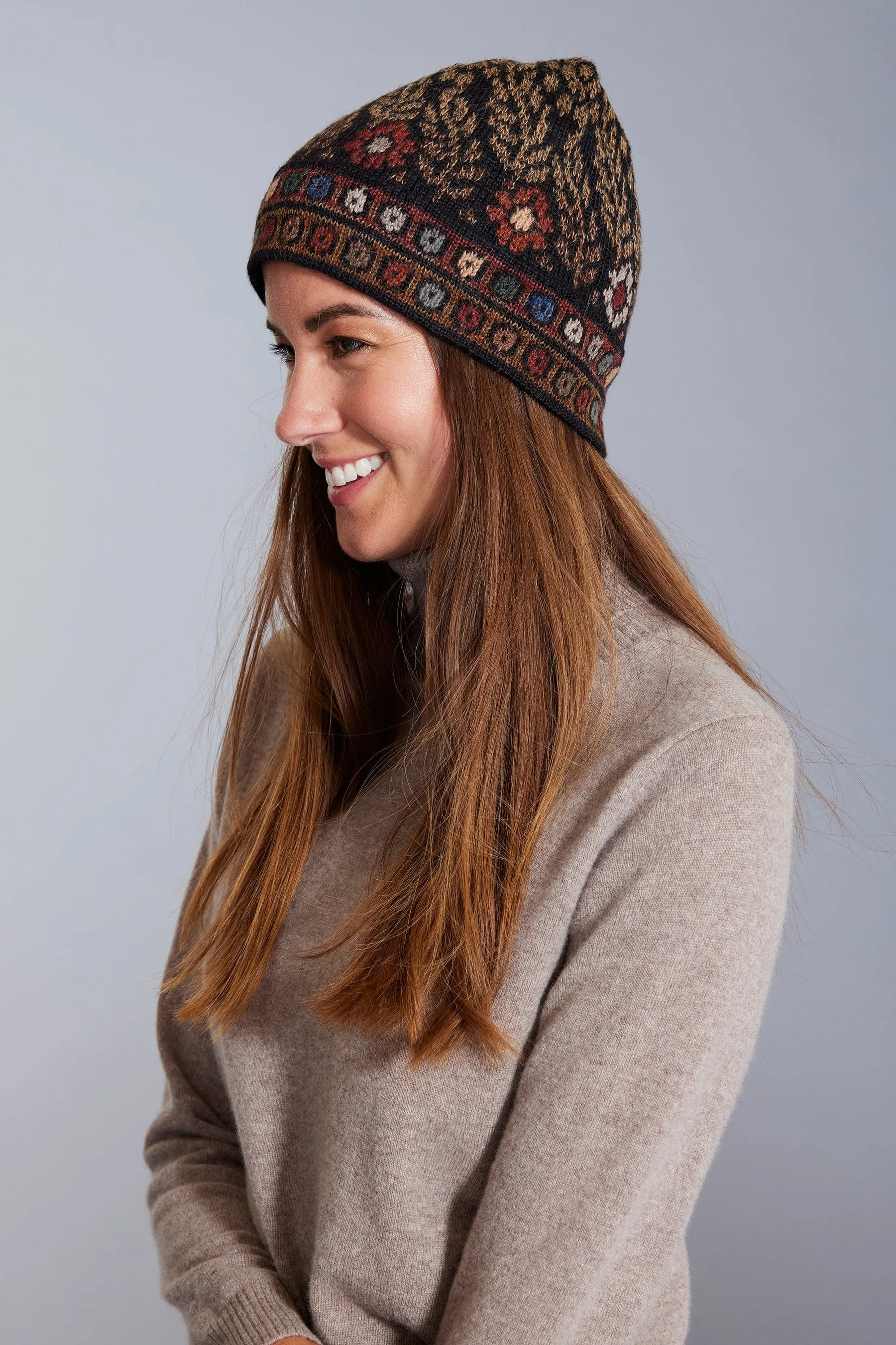 Tibet Embroidered Alpaca Hat