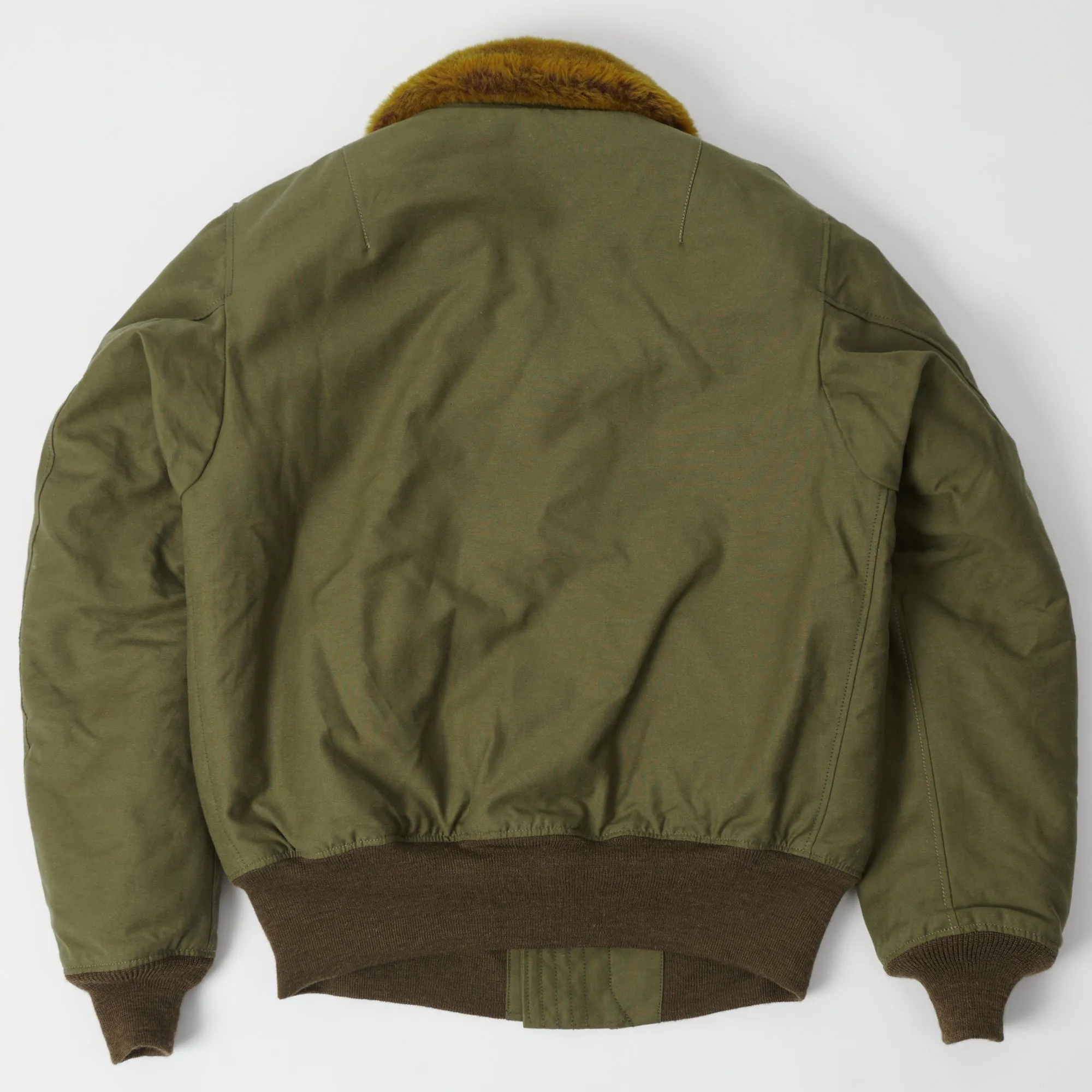 TOYS McCOY 'Type B-15' Flight Jacket - Olive