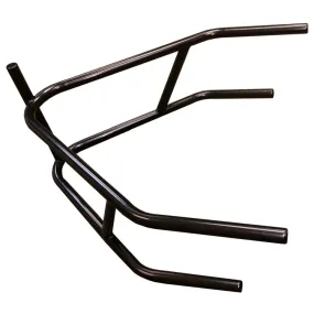 Triple X Sprint Car Rear Bumper w/ Post - 4130 Chromoly - Black