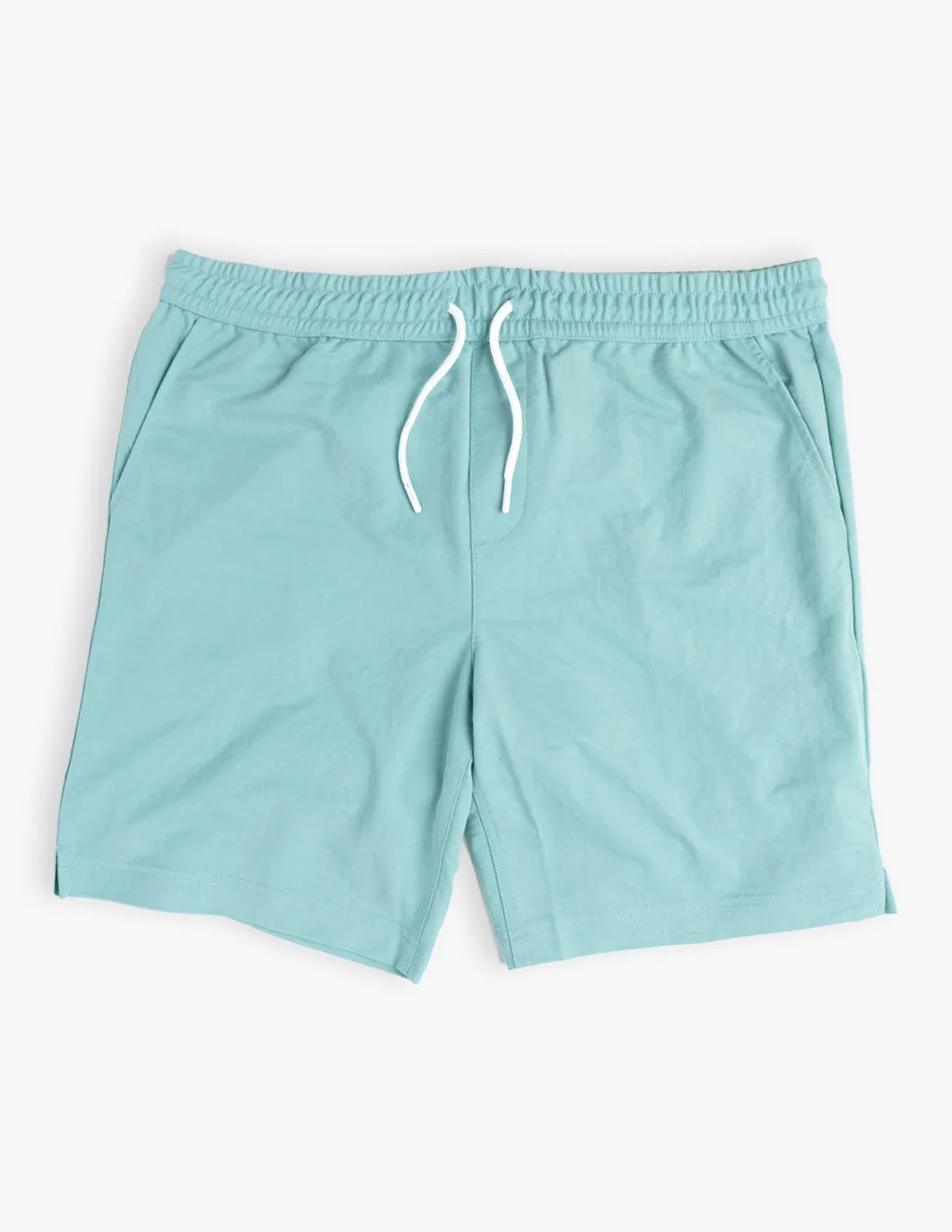 TURQ KNIT CANVAS SHORTS