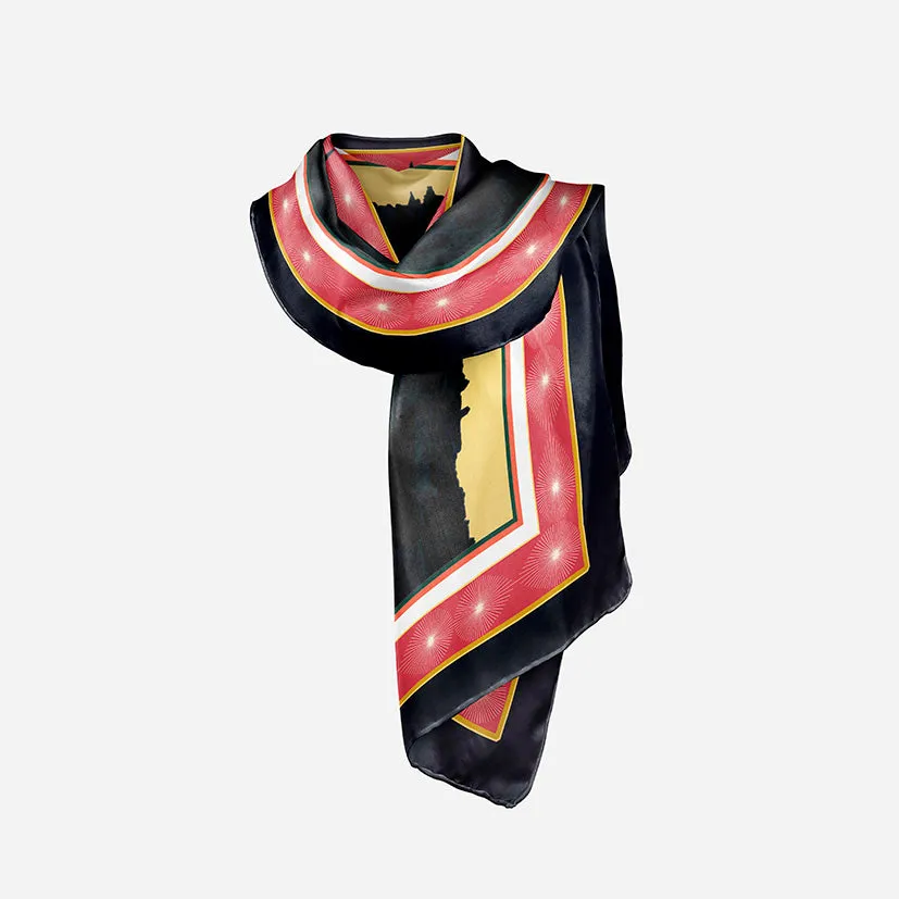 Valletta Exotic Silk Road Scarf