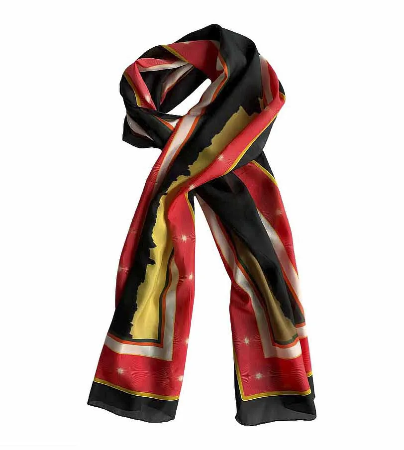 Valletta Exotic Silk Road Scarf