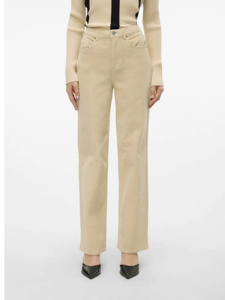 VMTESSA HR WIDE CORDUROY PANTS