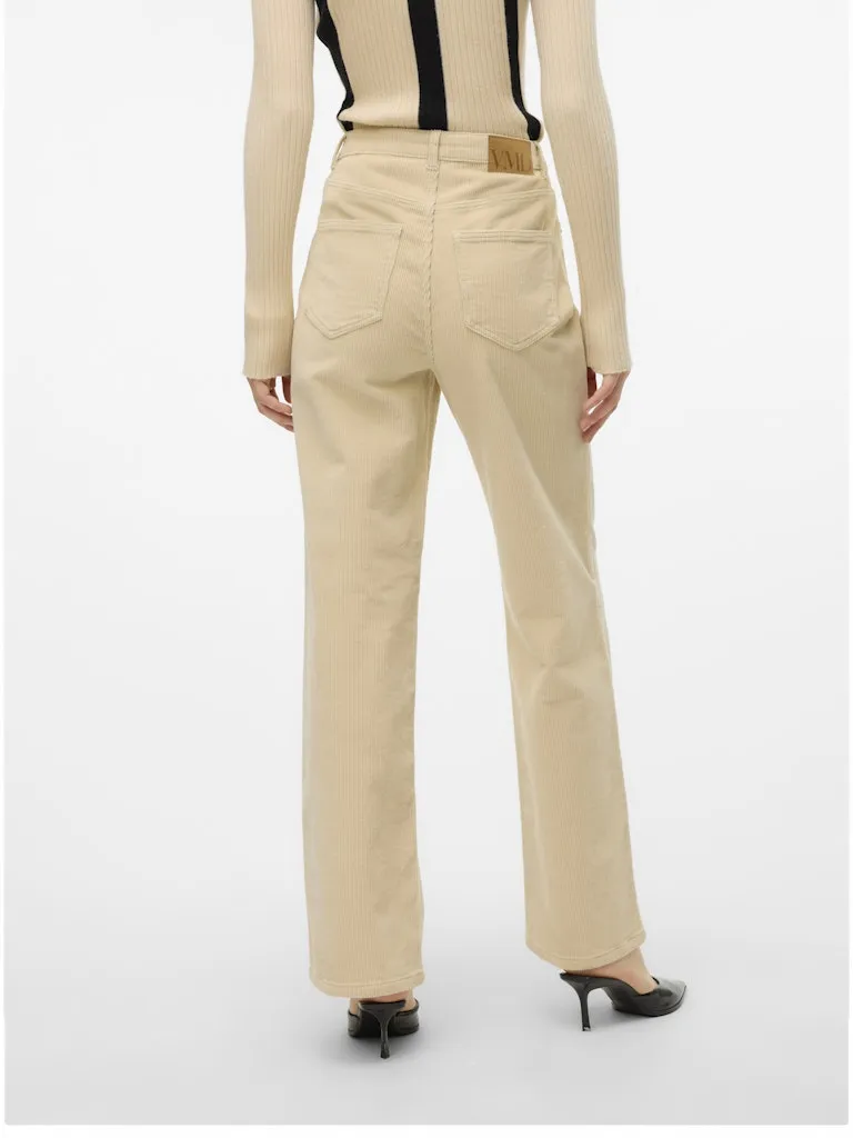 VMTESSA HR WIDE CORDUROY PANTS