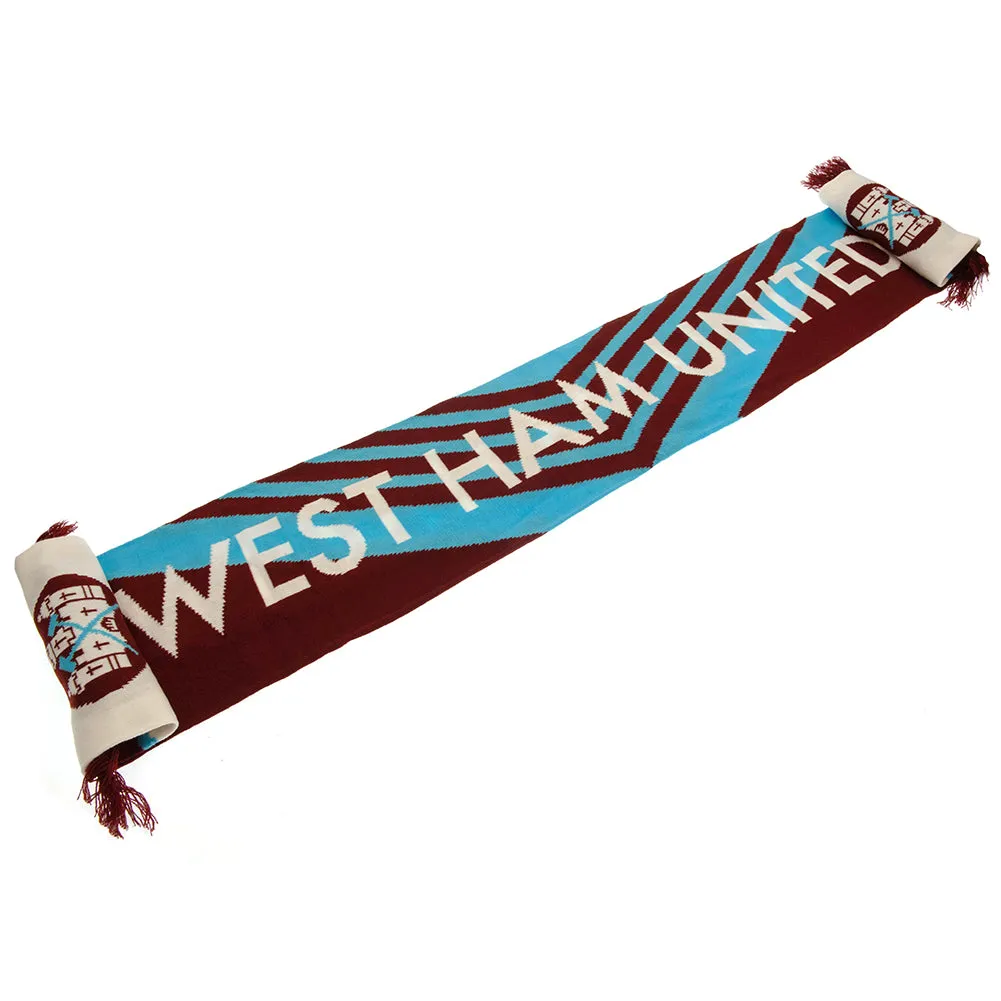 West Ham United FC Retro 1976 Scarf